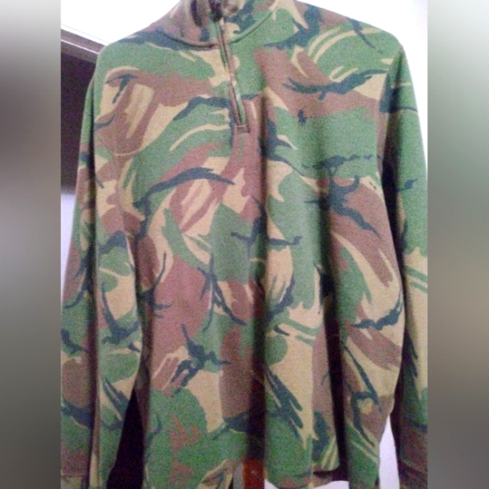 Polo Ralph Lauren camouflage long sleeve sweatshirt LG
